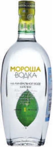 Водка Мороша на минер воде Карелии уровень мягкости №1 0.5л/12шт  40% 