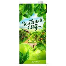 Нектар Яблочный 2 л./6 шт. Зеленый сад 
