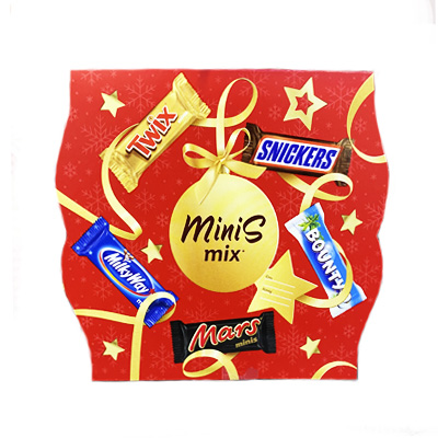 Новогодний набор кондитерских изделий Mix Minis Бабочка 162гр/13шт