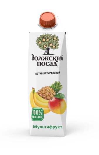 Нектар Мультифруктовый 1 л./12 шт. Волжский посад