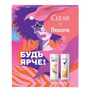 Набор жен CLEAR+ Rexona жен Будь ярче 69773477 /6