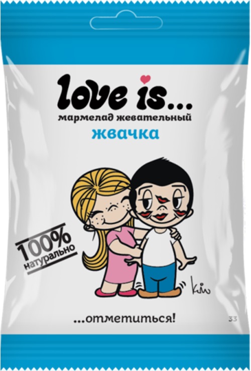 Мармелад жевательный Love is… ЖуйМиксик  "Жвачка" 20 шт/20г Снекинтер