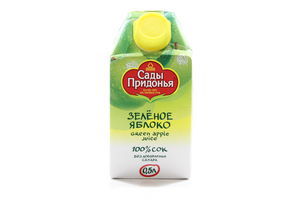 Сок Сады Придонья зеленое яблоко 0,125л/18шт