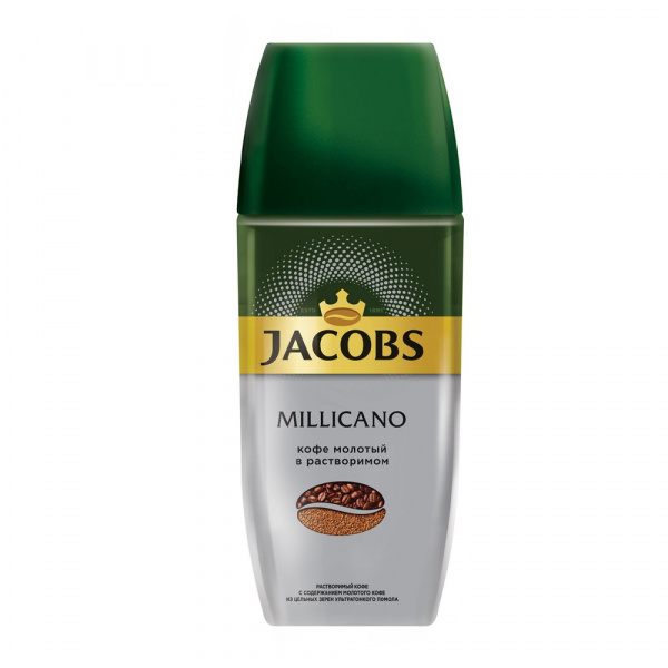 Кофе раств Якобс Монарх MILLICANO 90гр/6шт ст/б