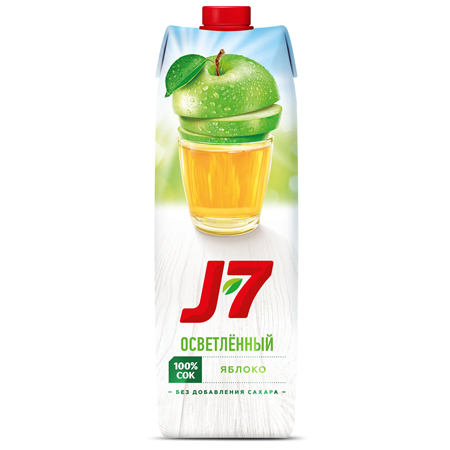 Сок Яблочный 0,97 л./12 шт. Джей 7