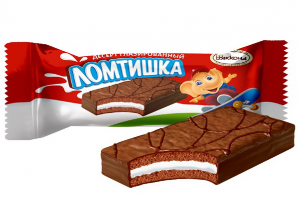 Конфета Десерт Ломтишка глаз 30гр/6бл*15шт Акконд