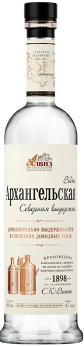 Водка Архангельская Северная выдержка 0,7 л 40% 1/12, бут