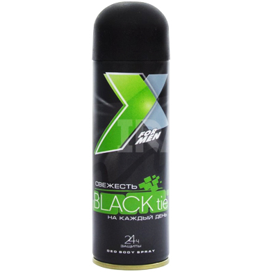 Дезодорант а/п спрей X СТАЙЛ 145мл Black tie муж(Э)