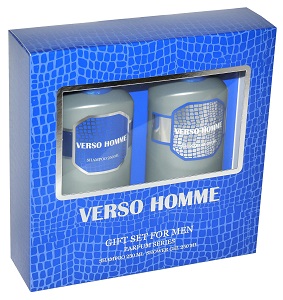 Набор муж  VERSO HOMME Шампунь + Гель д/душа 351 /7