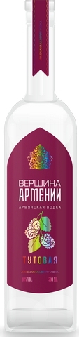 Водка тутовая Вершина Армении 0,5л 1/6