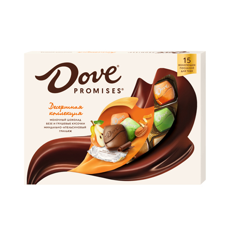 Конфеты DOVE Promises дес асс 118гр/14шт