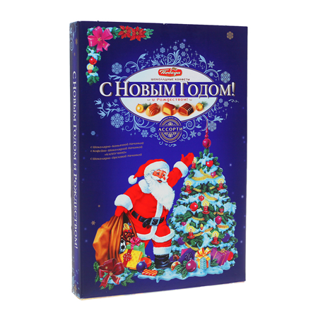 Конфеты Ассорти 120г /20шт КФ Победа