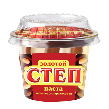 Паста Шоколадная Золотой Степ шок/арахис 220г/12шт 