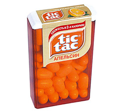 Драже Тик-Так Апельсин 16 гр./12 шт 