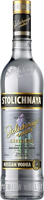 Водка Столичная Экселент 0,5. 40% 1/12