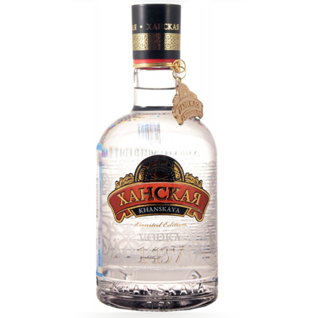 Водка Ханская LIMITED EDITION гуала 0,5л/6шт 40%