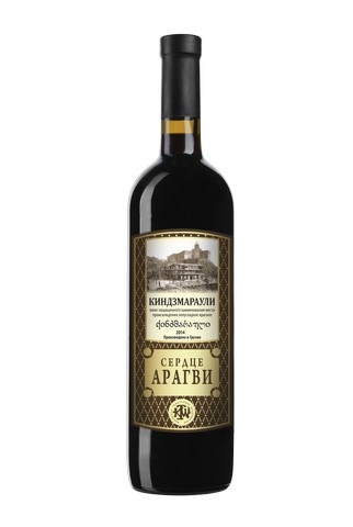 Вино ЗГУ Киндзмараули красное п/слад 0,75л 11,5% 1/6 Сердце Арагви